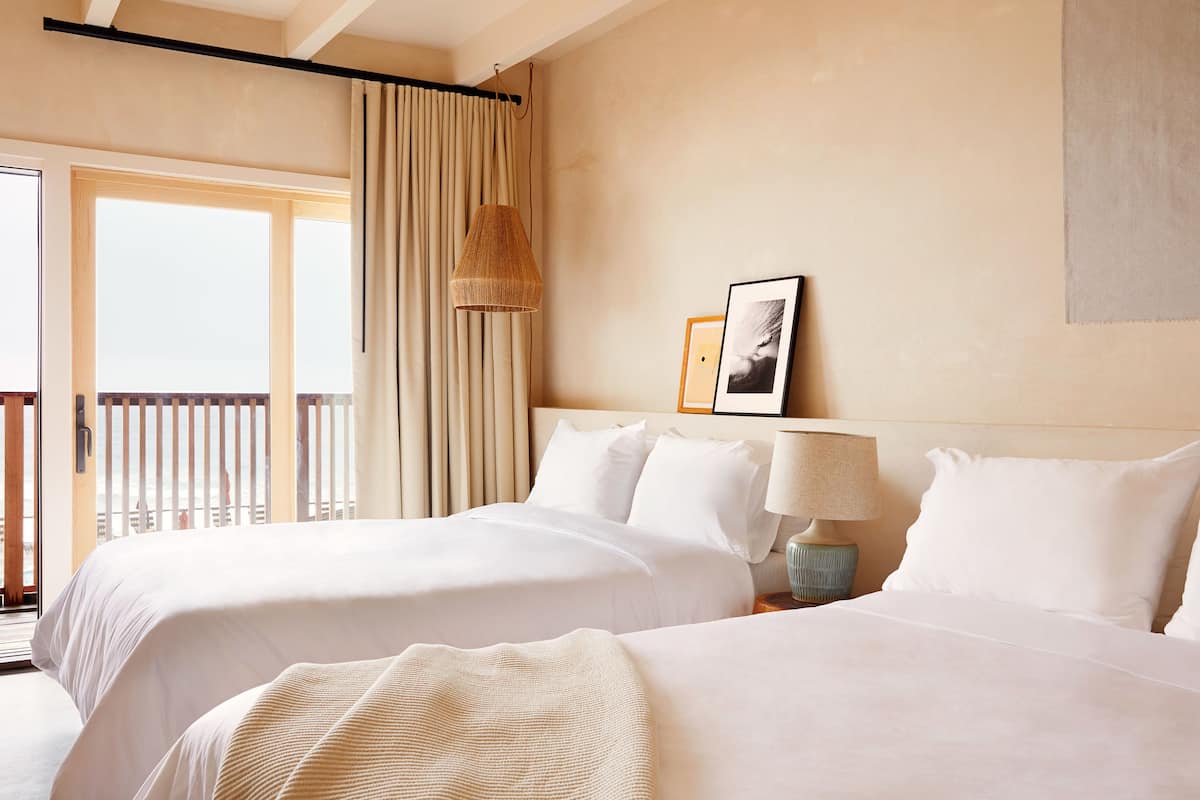 Blackout drapes, iron/ironing board (on request), WiFi (free)