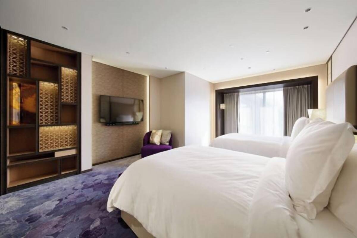 Literie de qualité supérieure, couette en duvet d'oie, minibar