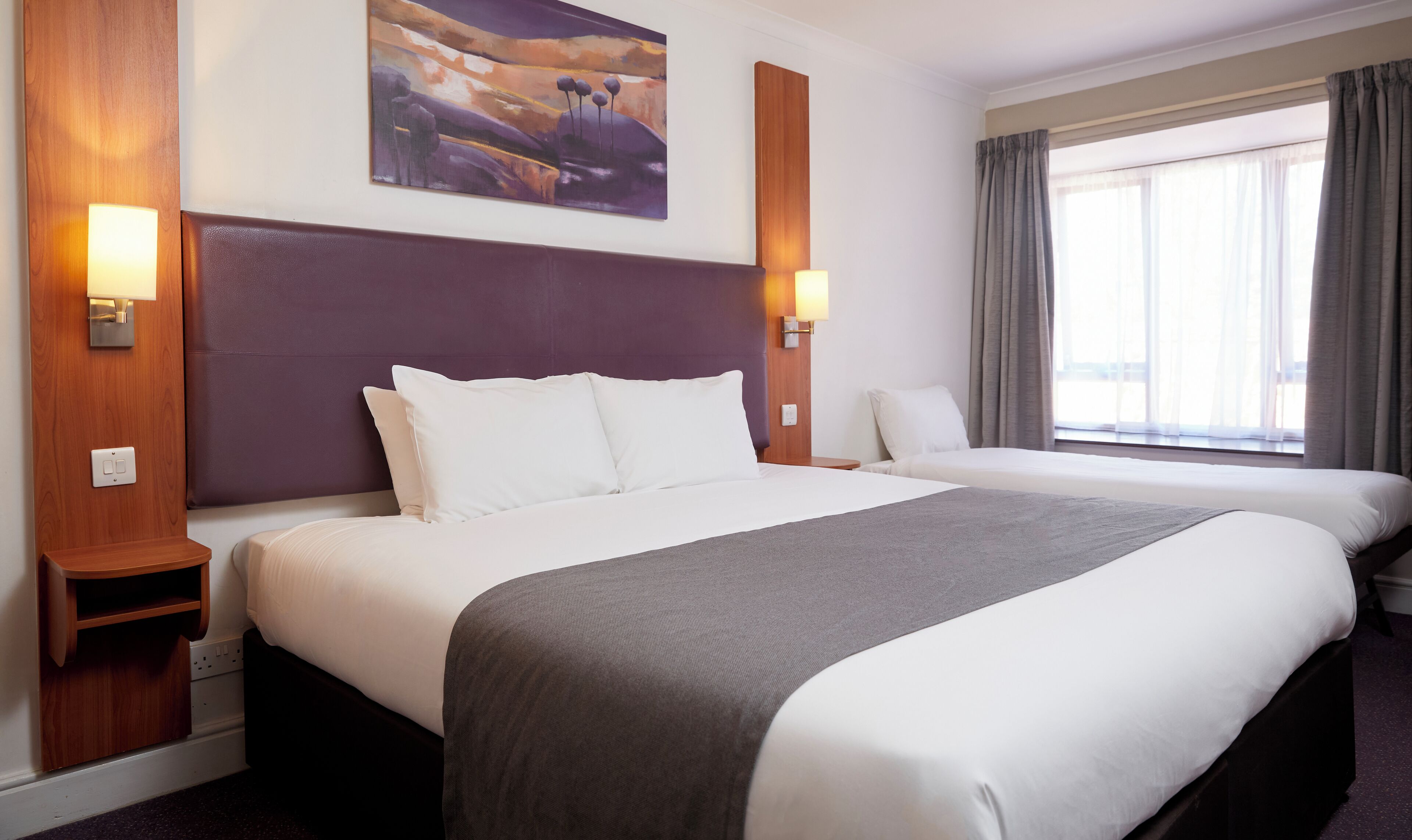 家庭客房 | 書桌、熨斗/熨衣板、免費無線上網、床單