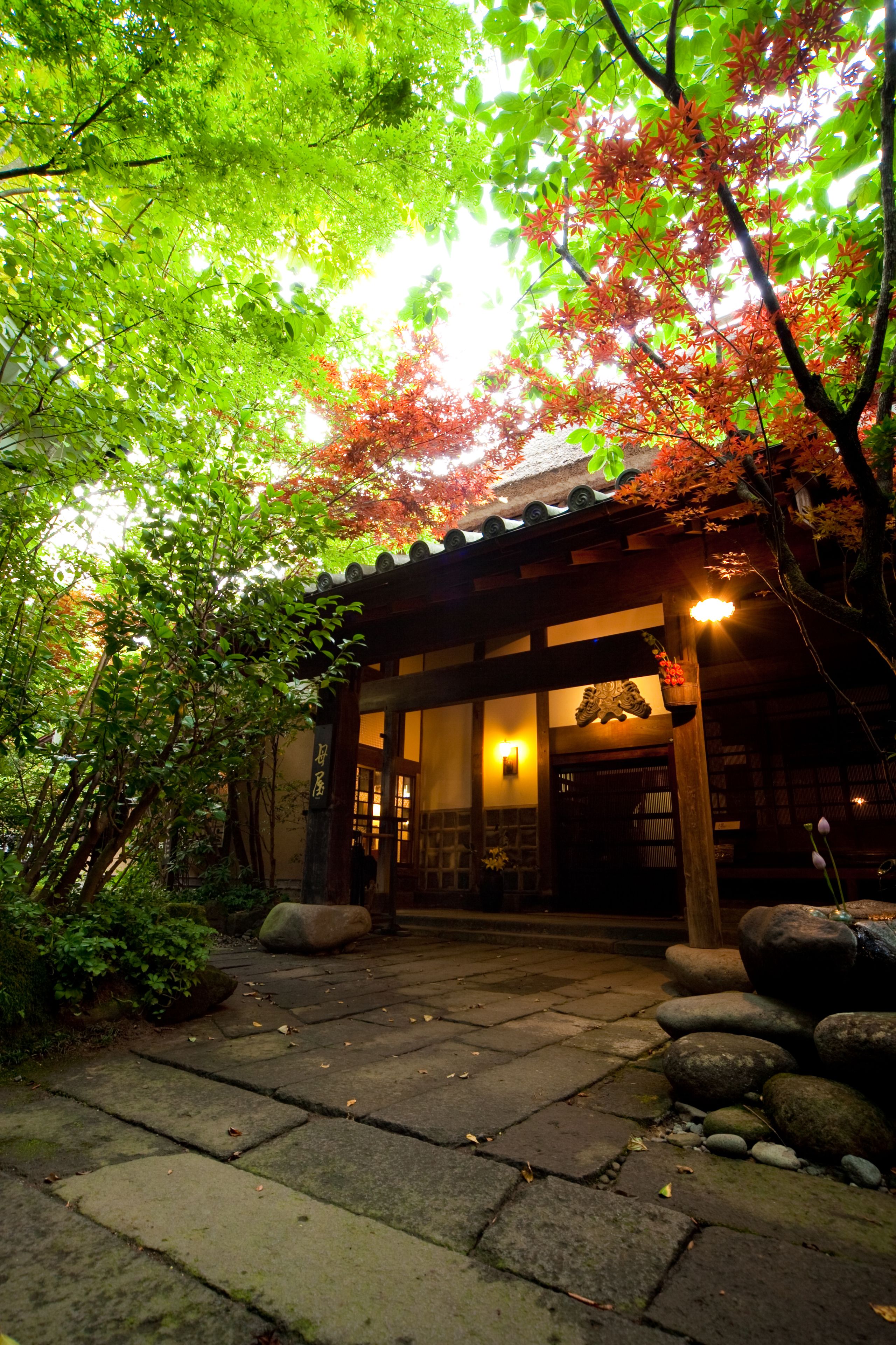 Entrada de la propiedad