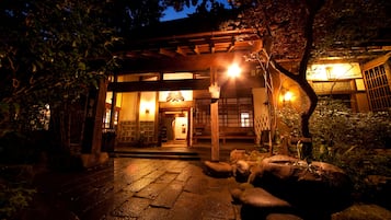 Front of property - evening/night