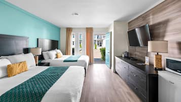 Premium bedding, blackout curtains, iron/ironing board, free WiFi