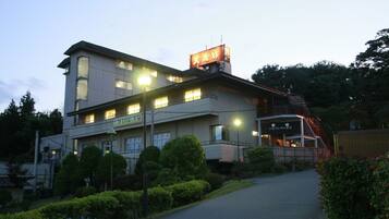 Front of property - evening/night