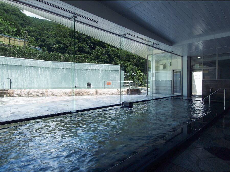 Indoor pool, outdoor pool