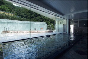Indoor pool, outdoor pool