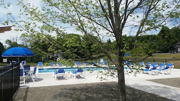Piscina externa sazonal