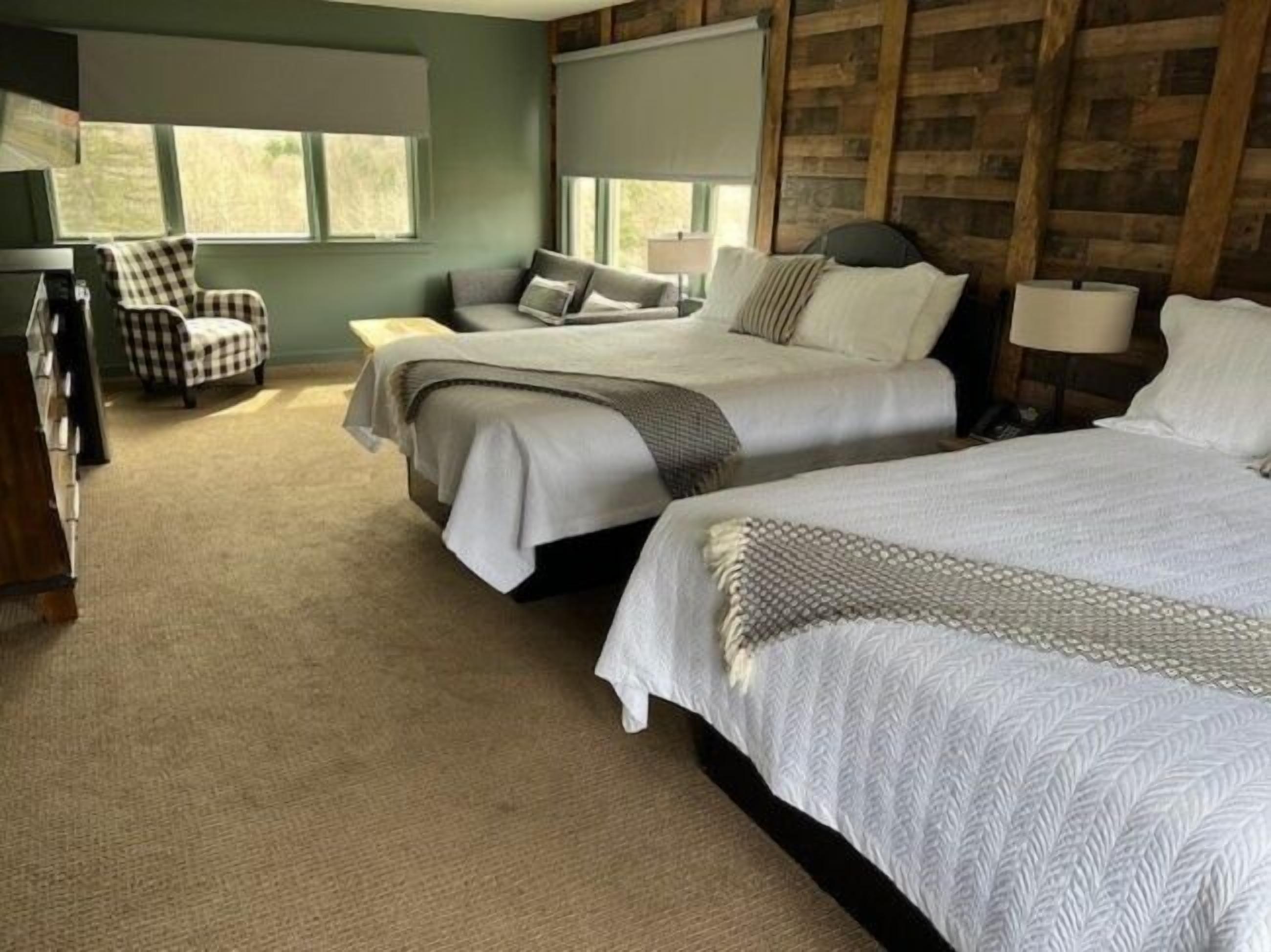 basic double room, multiple beds | blackout curtains, free wifi, bed sheets