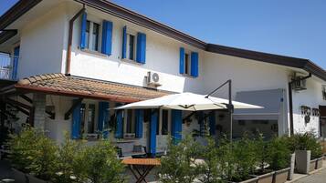 Fassade der Unterkunft
