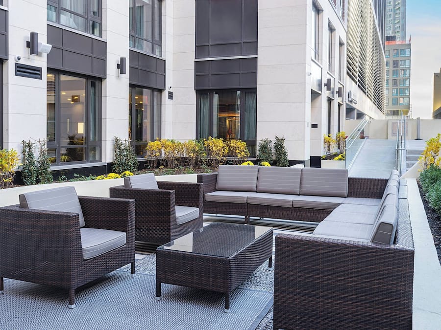 Vista dalla struttura