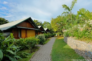 Vista para o jardim