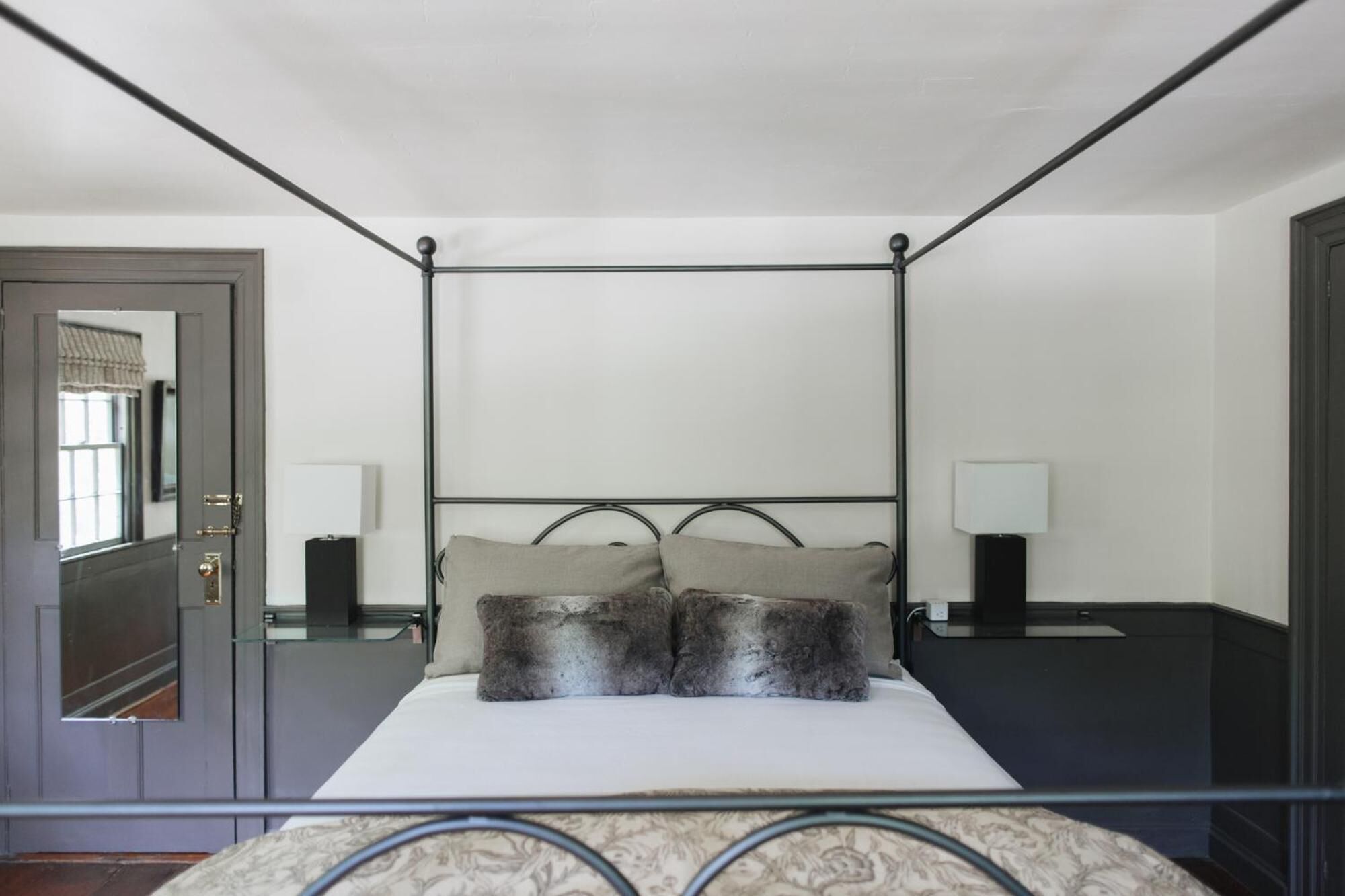 Egyptian cotton sheets, down duvets, individually decorated