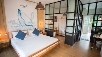 Studio Room | Minibaari, yksilöllisesti kalustettu, työpöytä