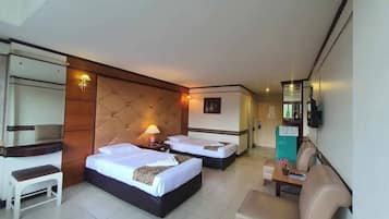 Cool Room A | Escrivaninha, Wi-Fi de cortesia