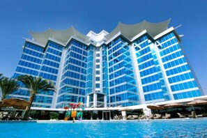 Blick von der Unterkunft