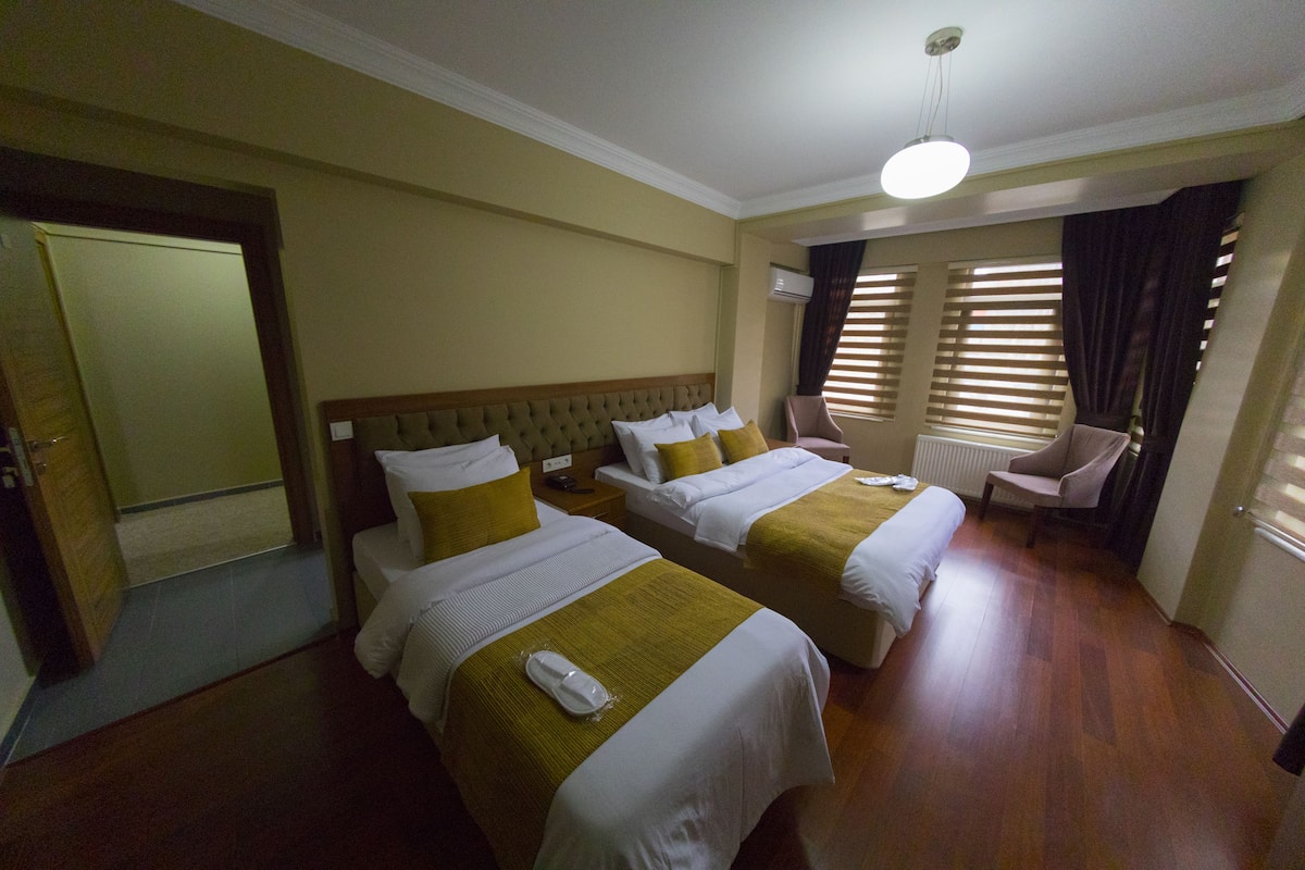 Family Triple Room | Premium bedding, free minibar, in-room safe, soundproofing