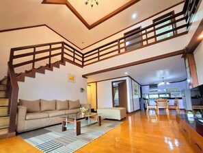 Luxury Apartment, Balcony, Park View | Living area | Flat-screen TV, DVD player