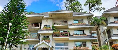 Majoituspaikan julkisivu