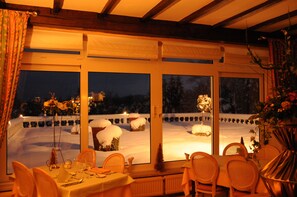 Dinner served - Hotel Hotleu (Waimes)