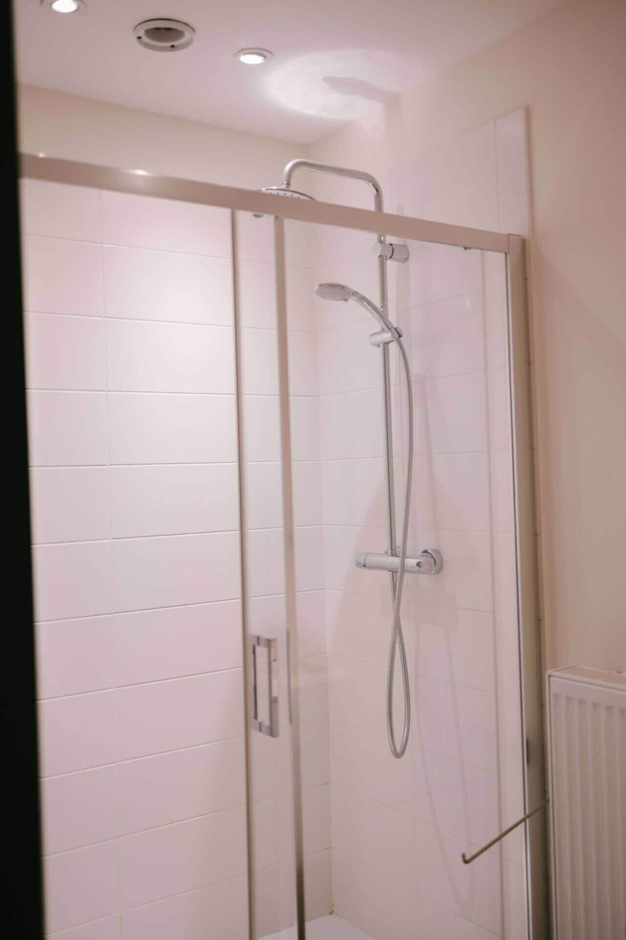 family loft, 2 bedrooms, river view | bathroom | shower, free toiletries, hair dryer, towels