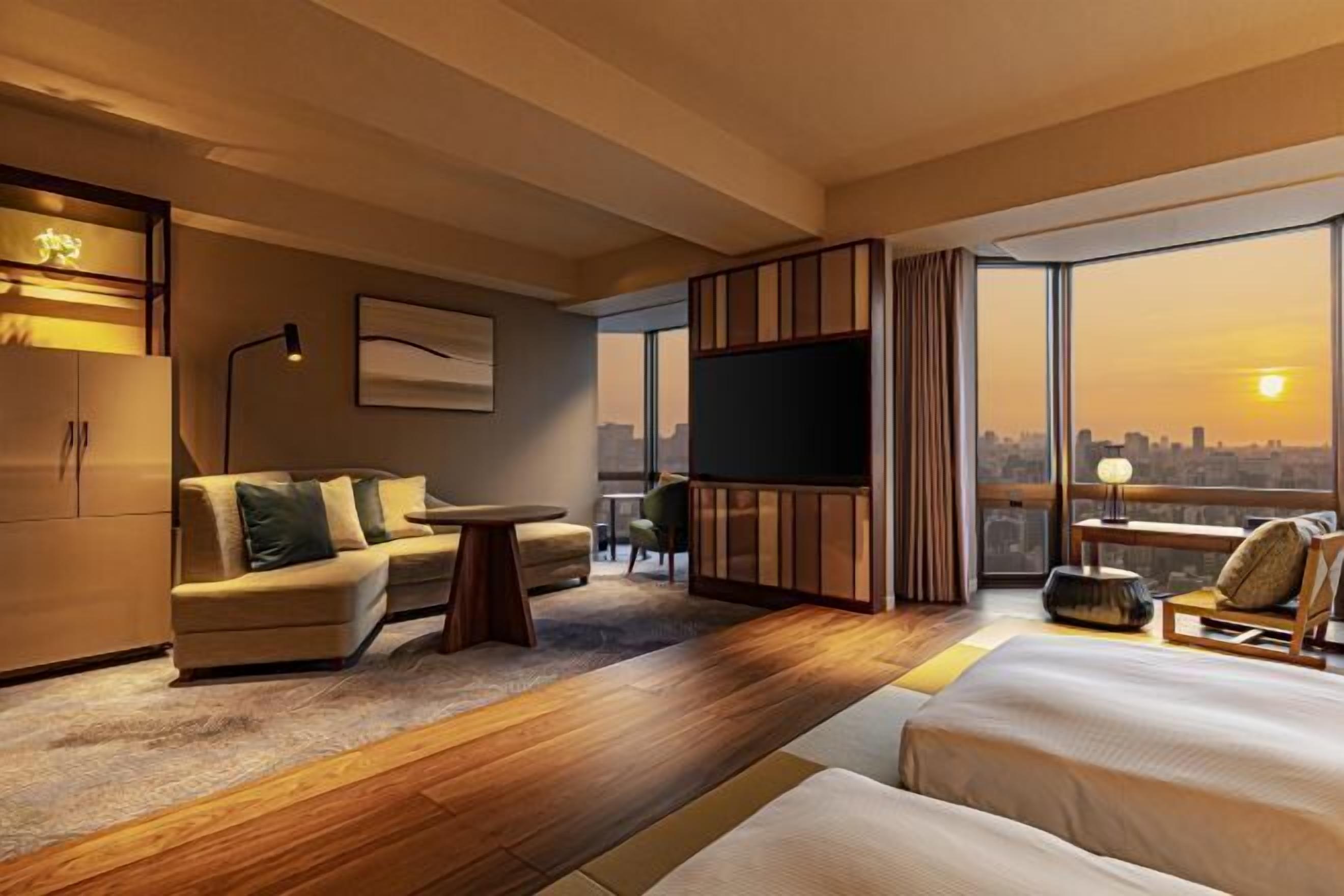 Coffres-forts dans les chambres, bureau, rideaux occultants