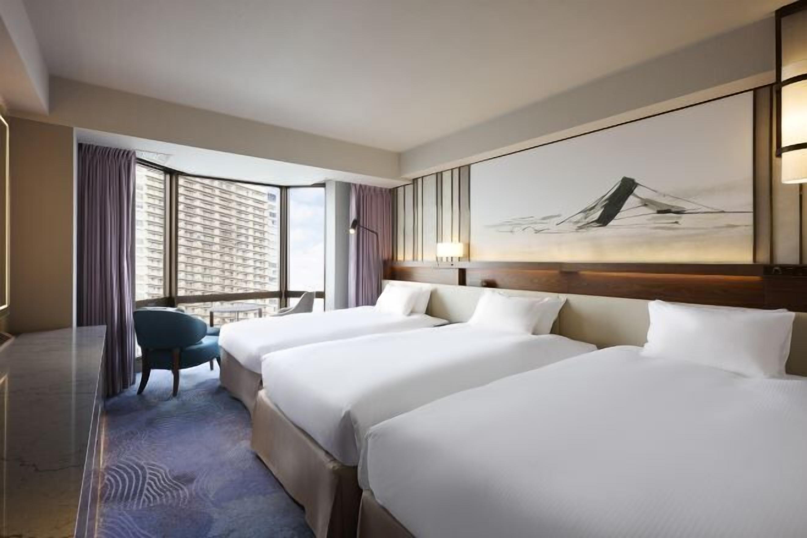 Coffres-forts dans les chambres, bureau, rideaux occultants