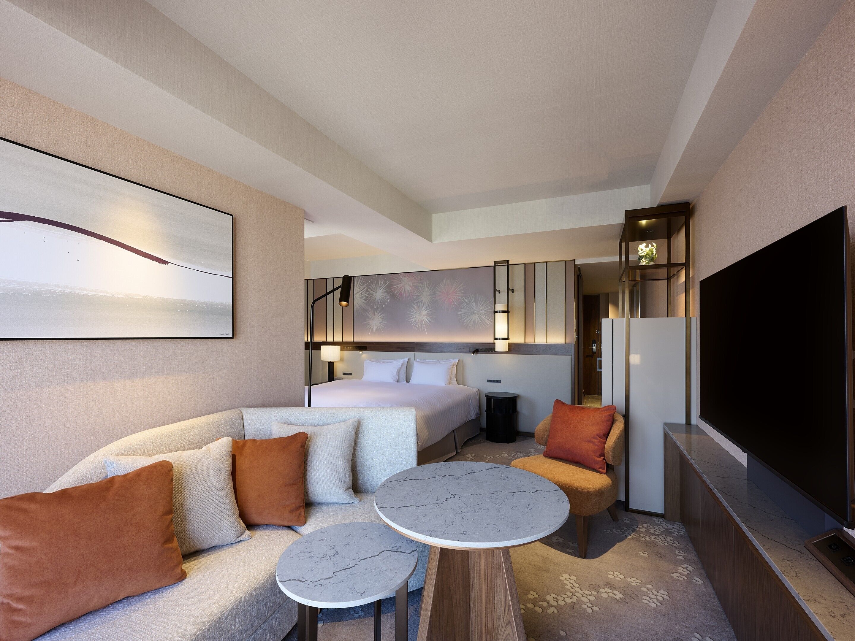 Coffres-forts dans les chambres, bureau, rideaux occultants