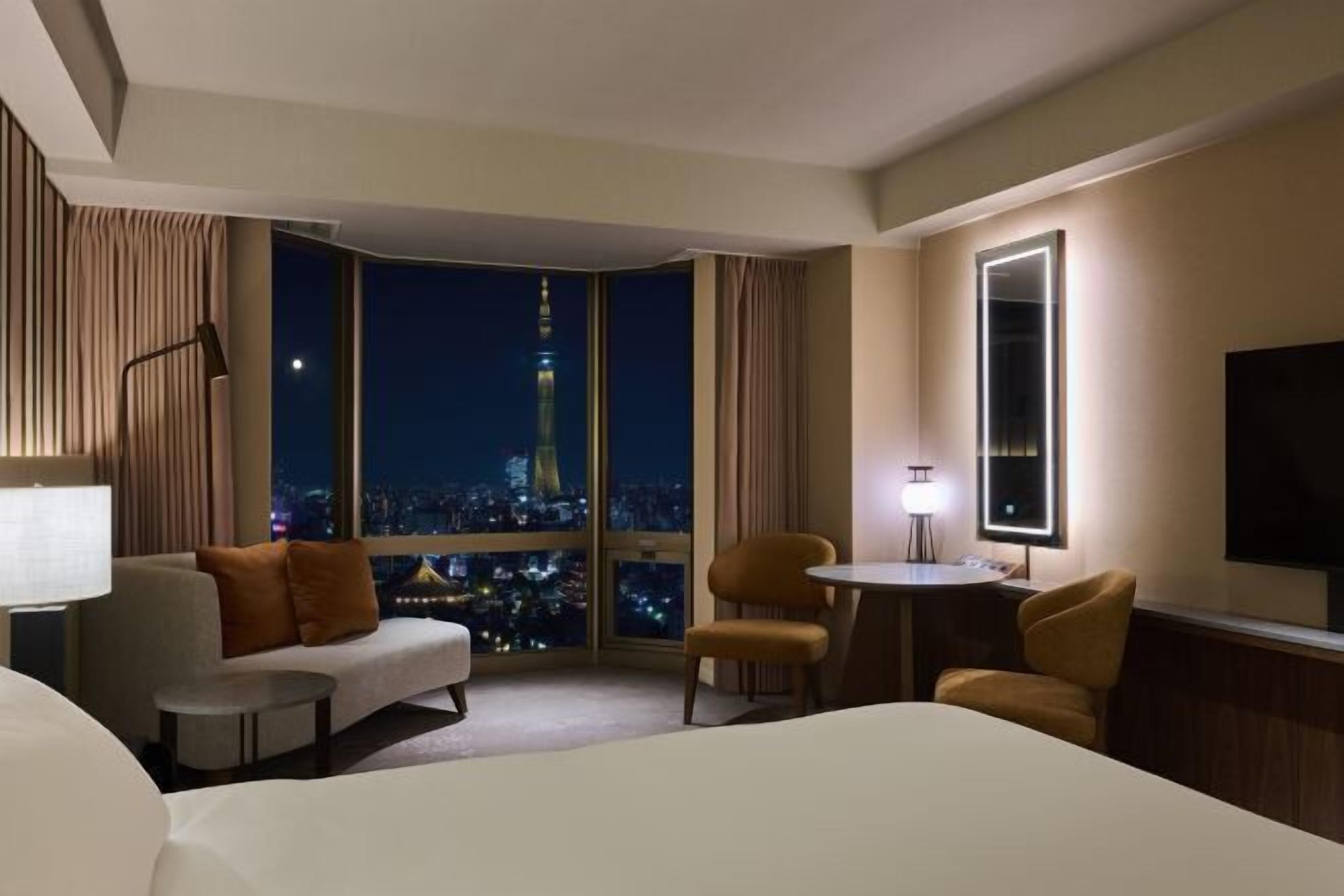 Coffres-forts dans les chambres, bureau, rideaux occultants