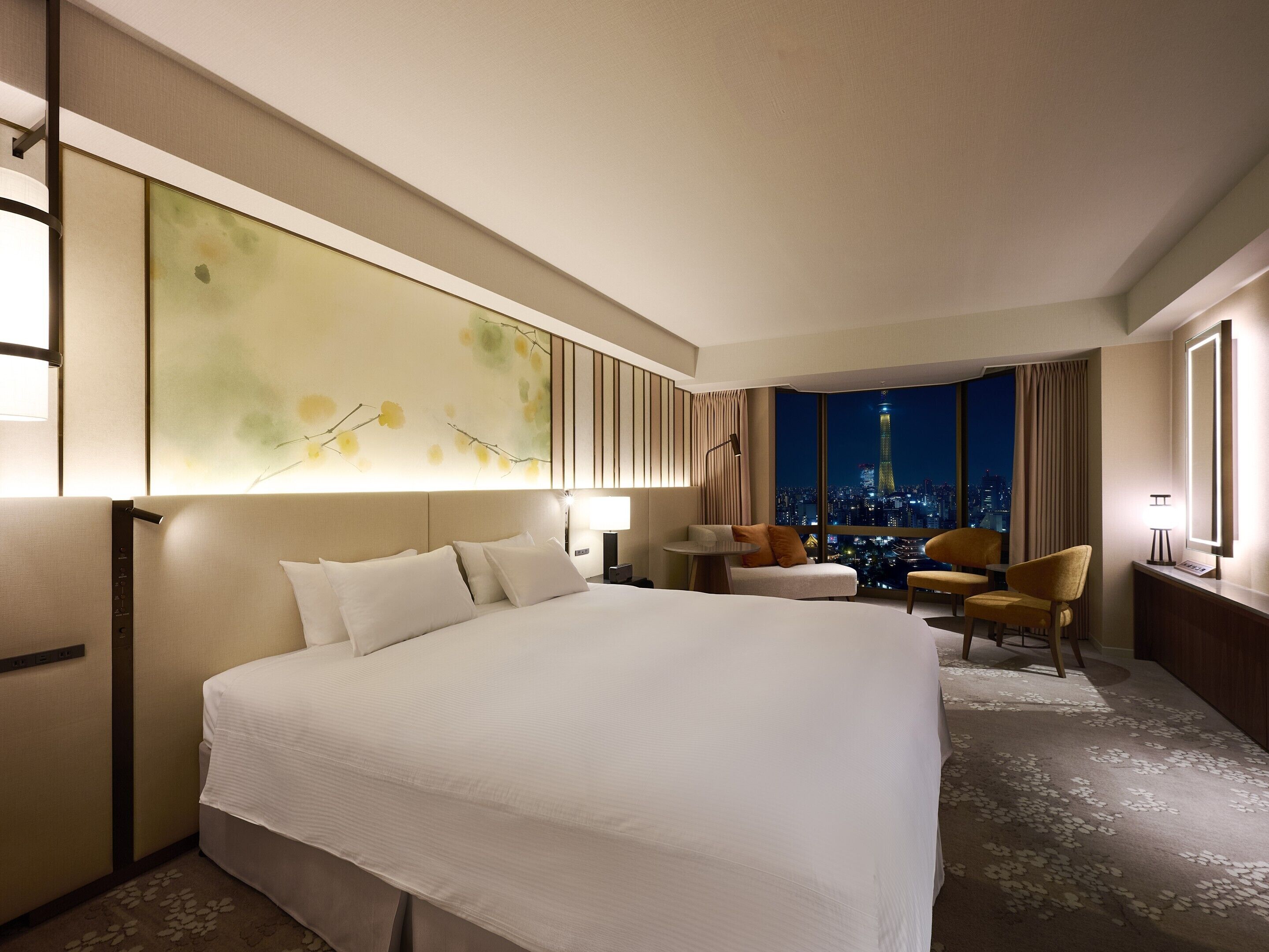 Coffres-forts dans les chambres, bureau, rideaux occultants