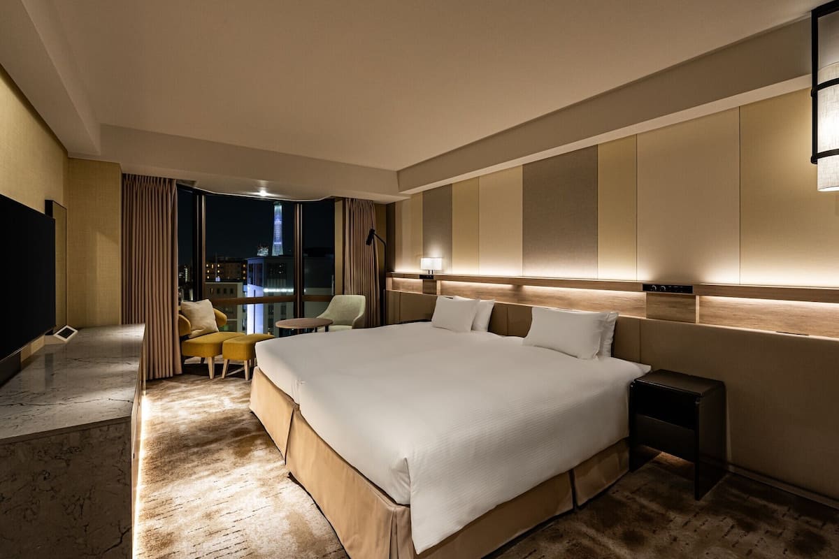 Standard Twin with Skytree Side | In-room safe, desk, blackout drapes, soundproofing