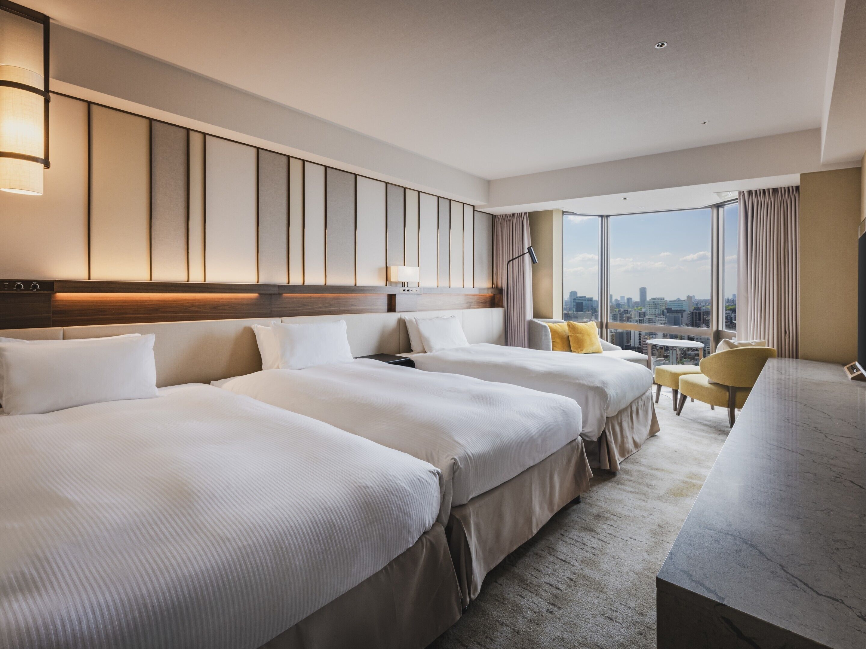 Superior Twin with City Side with 1Extra Bed (3 adults),Non Smoking | In-room safe, desk, blackout drapes, soundproofing