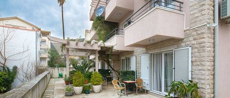 Facciata della struttura