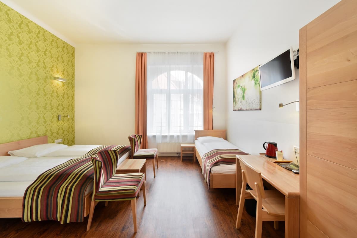 In-room safe, desk, iron/ironing board, free cots/infant beds