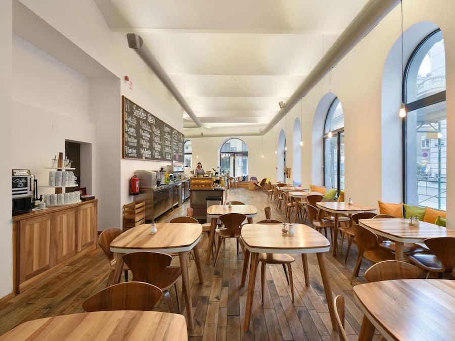 Daily buffet breakfast (EUR 12 per person)