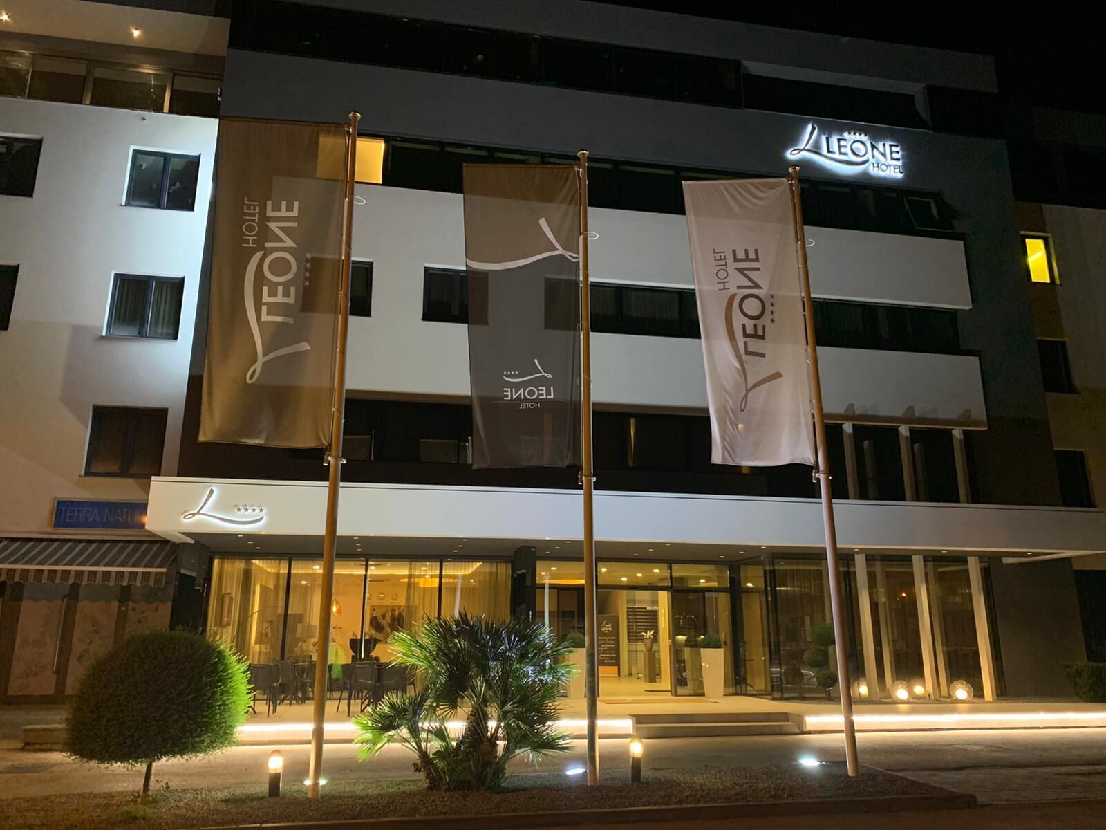 front of property – evening/night