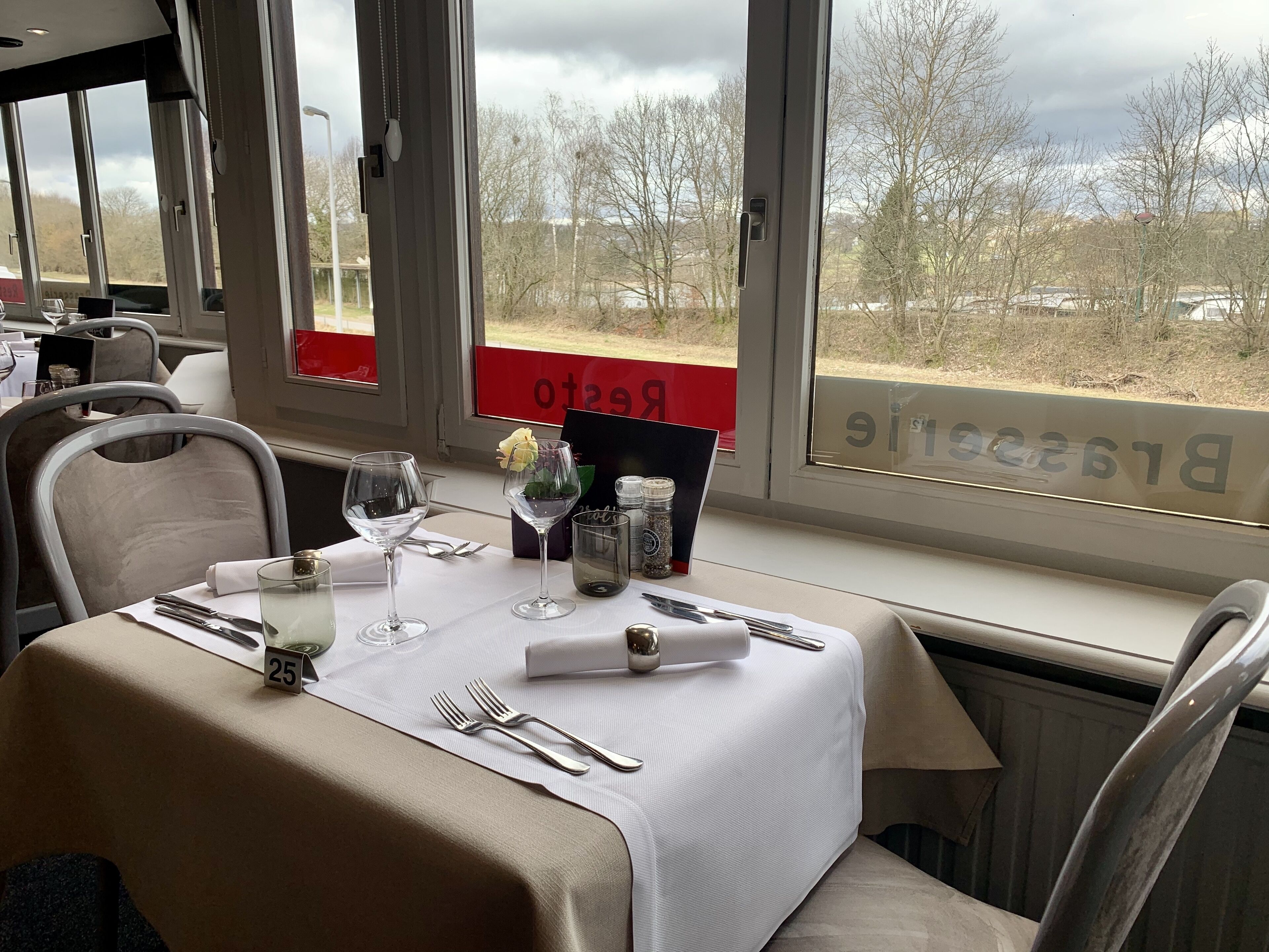 Lunch and dinner served, local cuisine