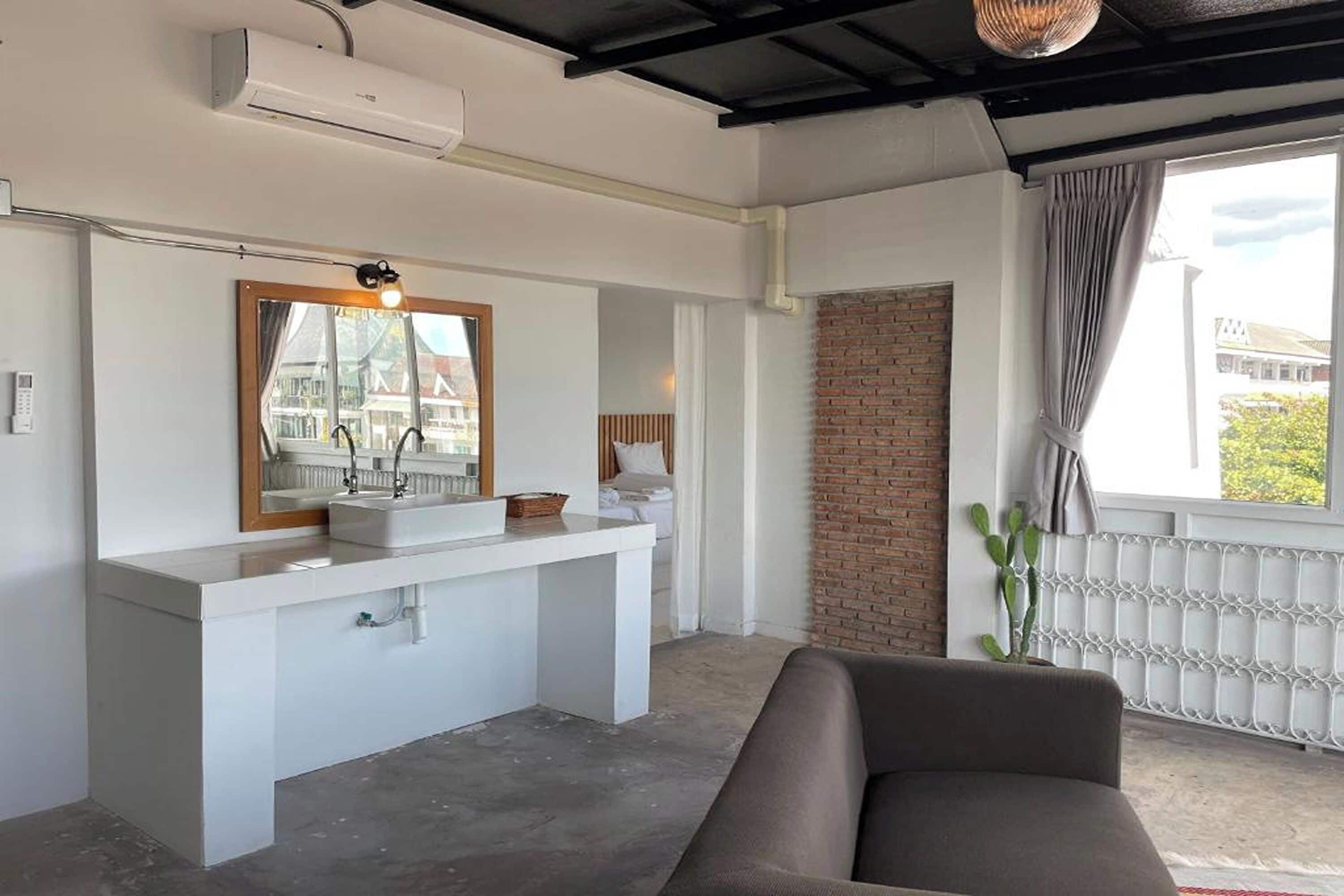 Premium vierpersoonskamer | Een minibar, individueel gedecoreerd, individueel gemeubileerd