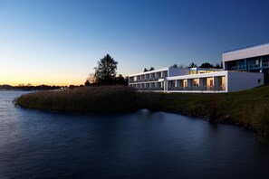 Voorkant van accommodatie