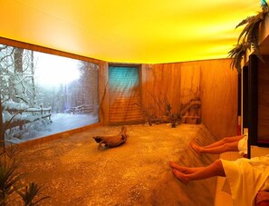 Sauna, hot tub, steam room, aromatherapy, reflexology - Sporthotel Krone (Schoppernau)