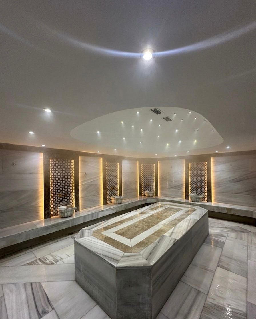 Turkish bath, body treatments, body wraps, body scrubs