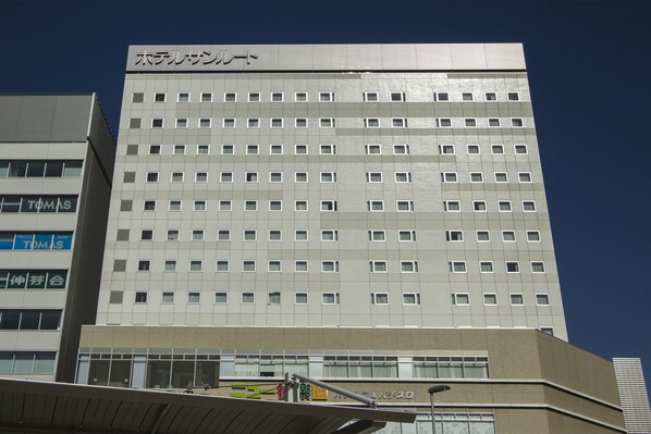 Façade de l’hébergement