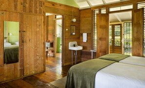 Habitación Premium, 3 habitaciones, vista al jardín, junto a la pista de ski | 3 habitaciones y sábanas de algodón egipcio 