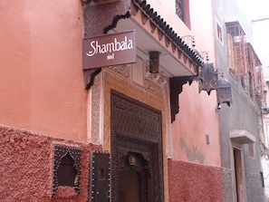 Entrada da propriedade