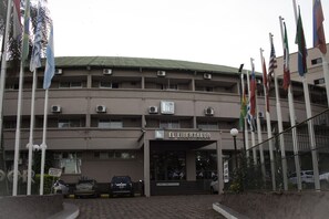 Façade de l’hébergement