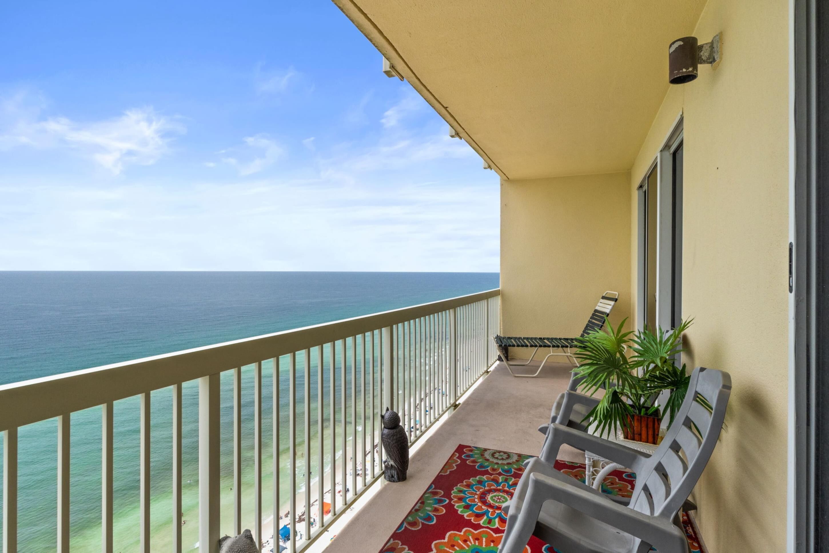 Apartment, 2 Schlafzimmer, Meerblick (2105) | Balkon