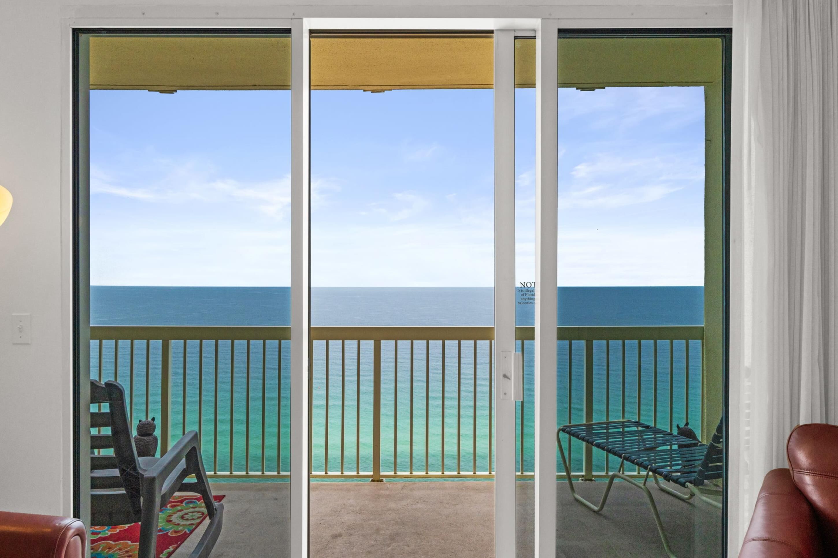 Condo, 2 quartos, vista para o mar (2105) | Vista do quarto