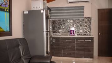 Deluxe Apartment, 1 Bedroom, Hot Tub, City View | Living room | 39-inch flat-screen TV with cable channels, TV