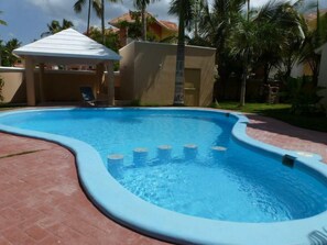Outdoor pool - Two Bedroom Condo Wifi (Punta Cana)