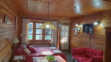 Cottage, 1 giường đôi, không hút thuốc | Màn/rèm cản sáng, bàn ủi/dụng cụ ủi quần áo