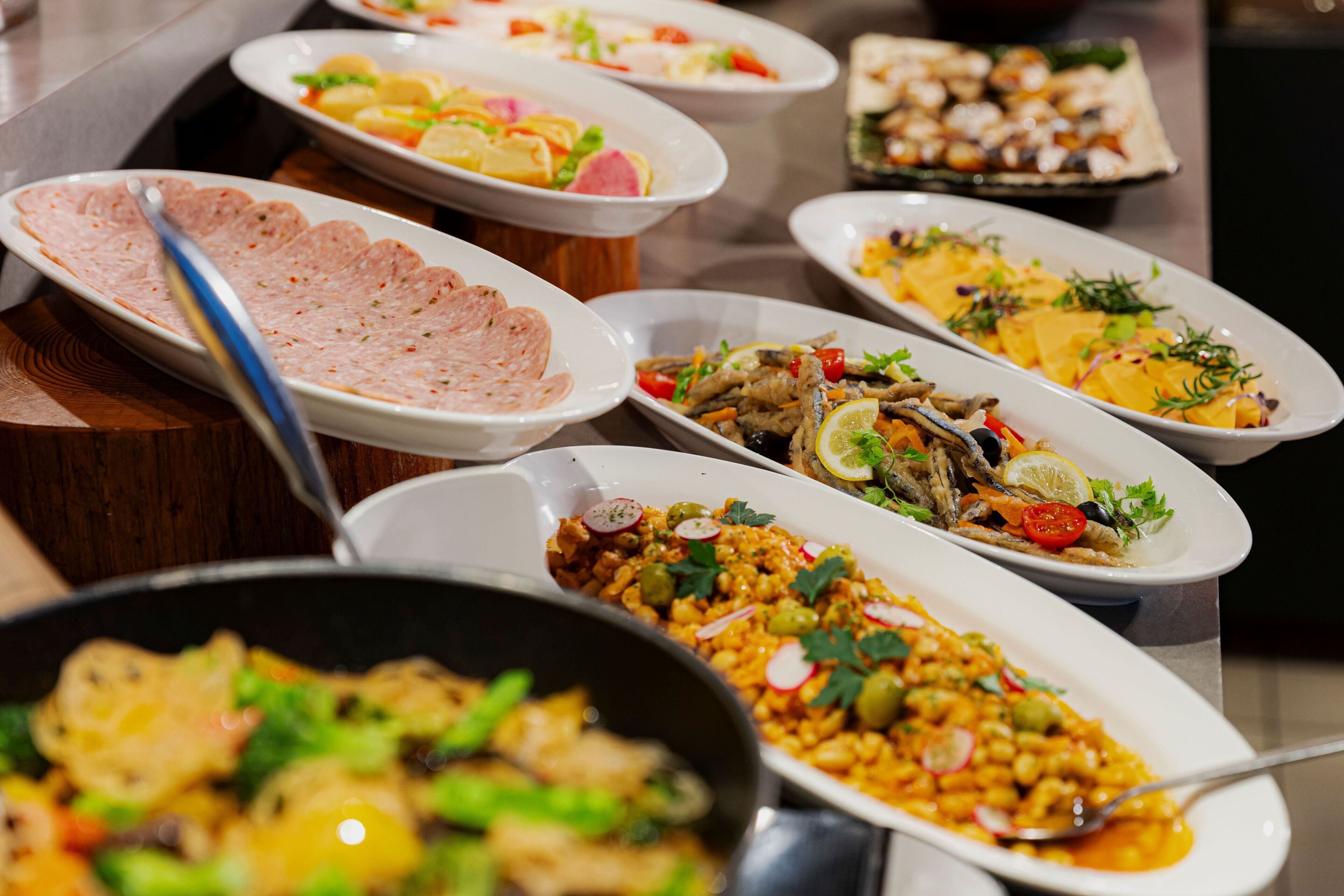 Breakfast buffet