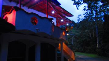 Front of property - evening/night